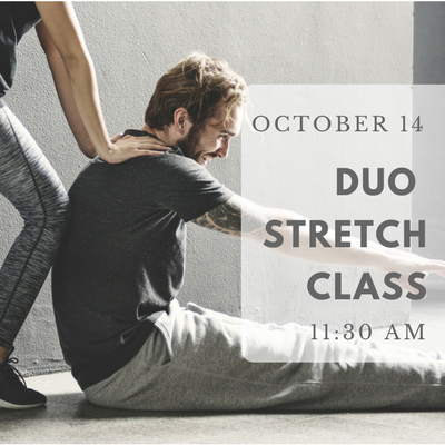Duo Stretch Class - Oct. 17, 2017