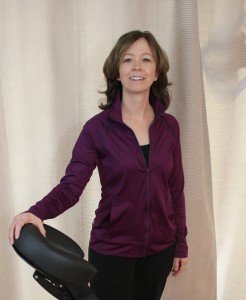 Massage therapist Suzanne Schaper